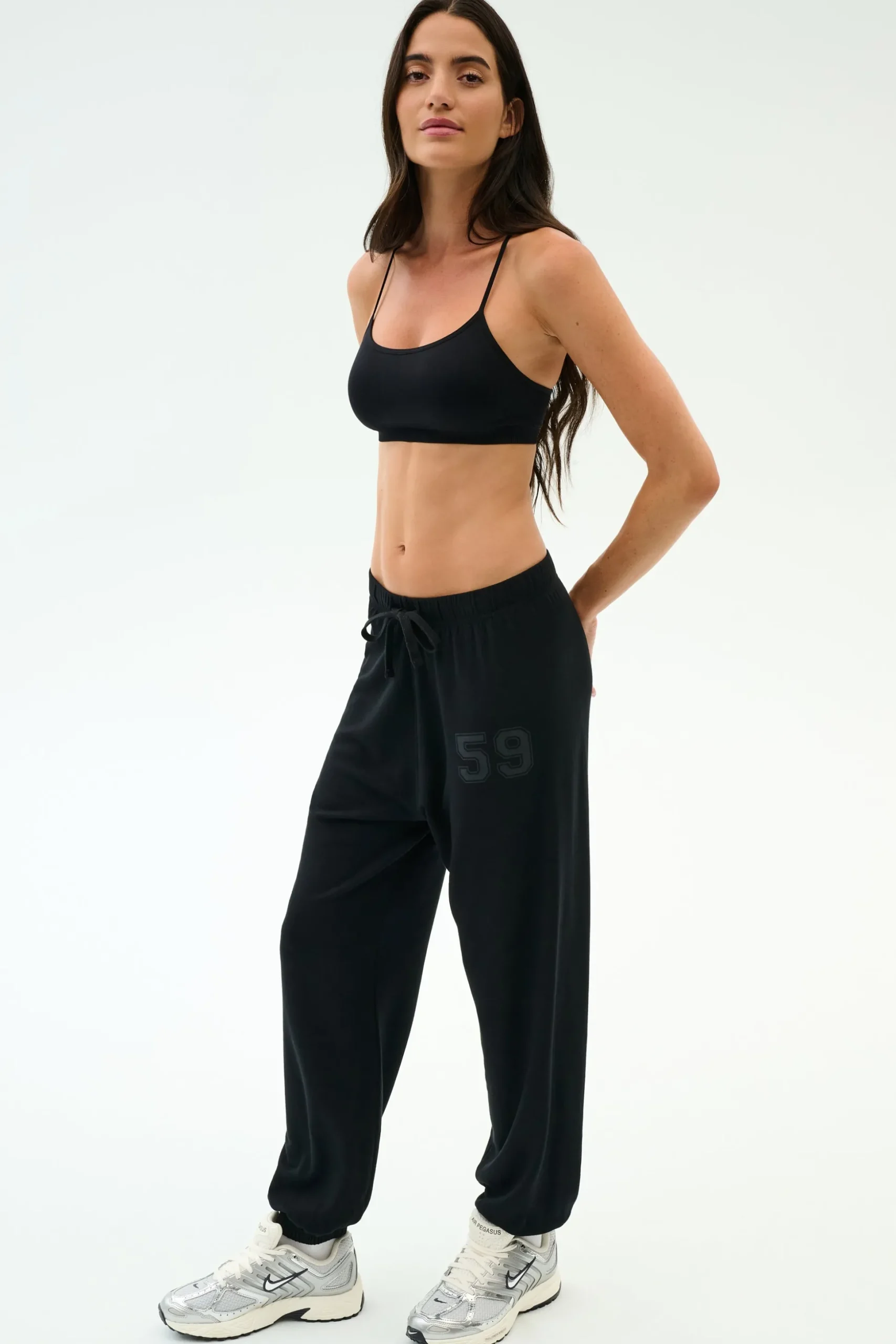 Andie Oversized Fleece Varsity 59 Sweatpant