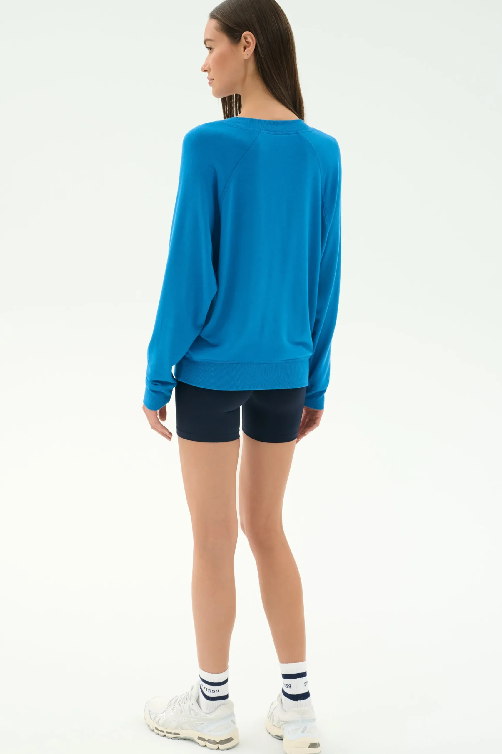 Bennie Fleece V Neck Sweatshirt