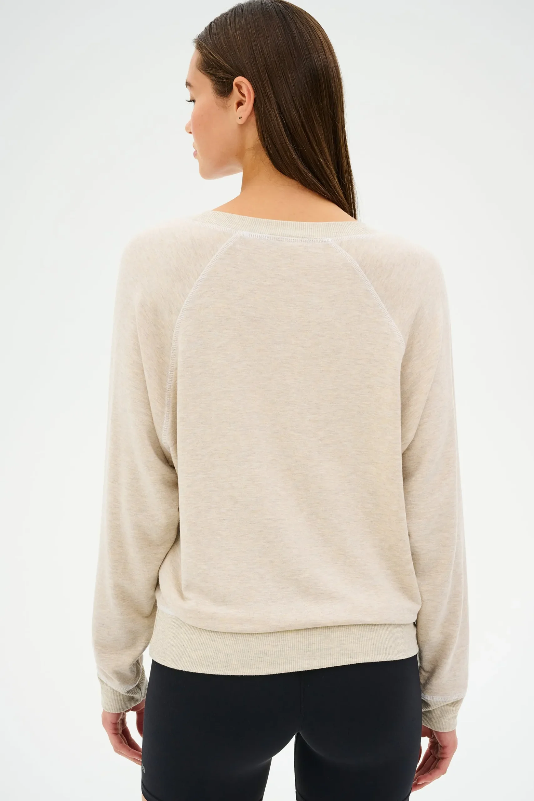 Bennie Fleece V Neck Sweatshirt