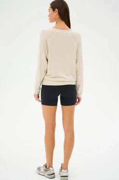 Bennie Fleece V Neck Sweatshirt