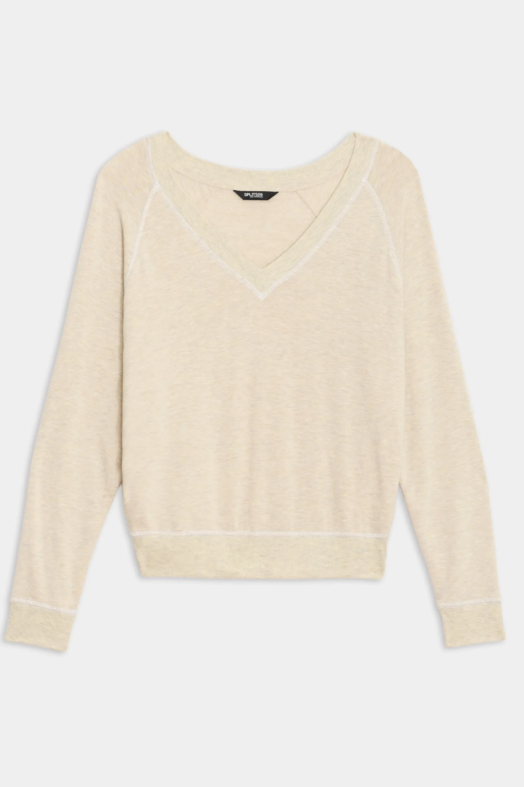 Bennie Fleece V Neck Sweatshirt