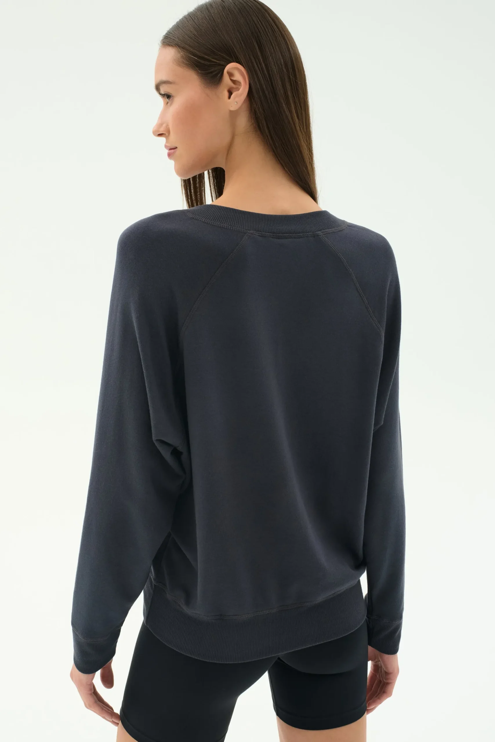 Bennie Fleece V Neck Sweatshirt