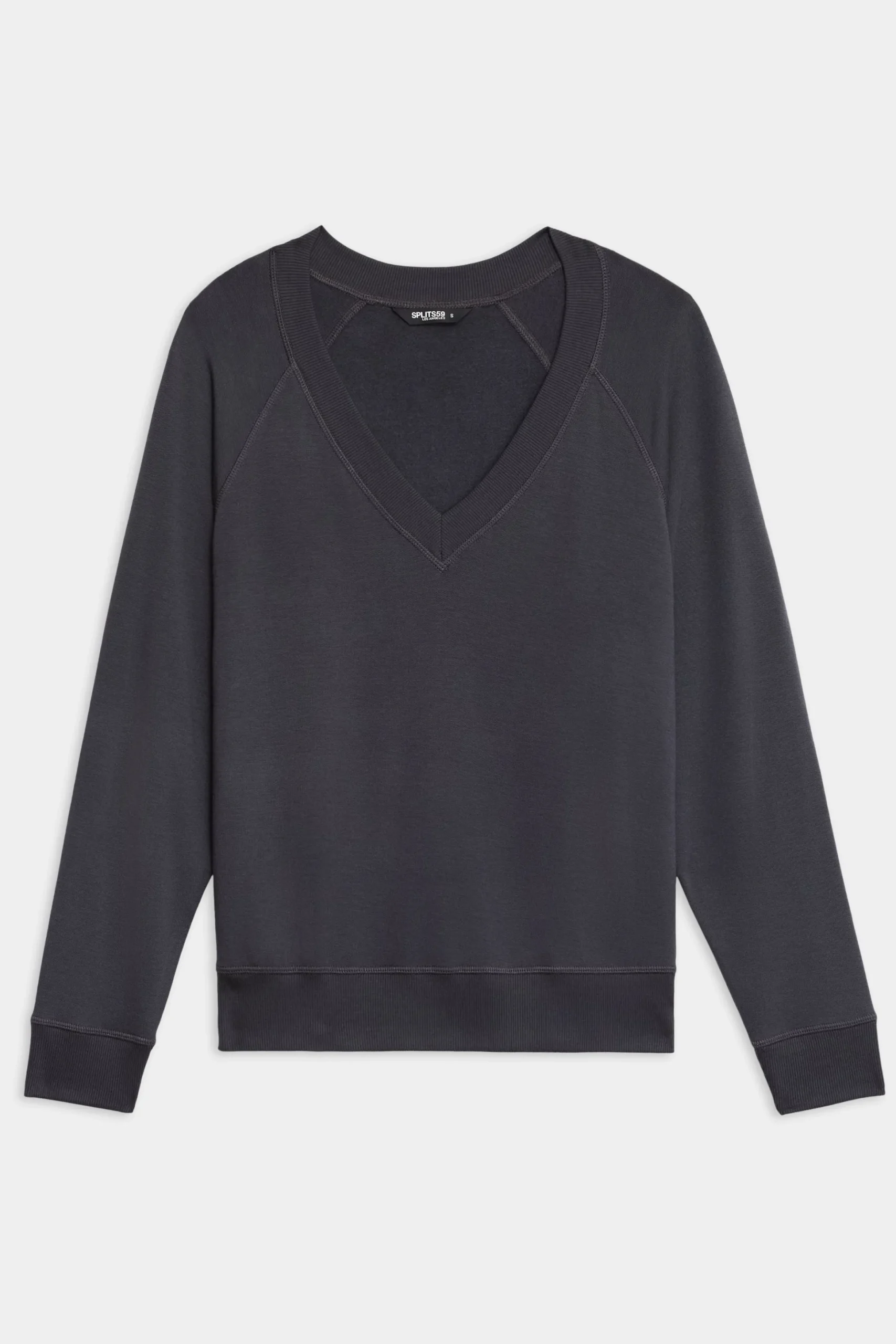 Bennie Fleece V Neck Sweatshirt