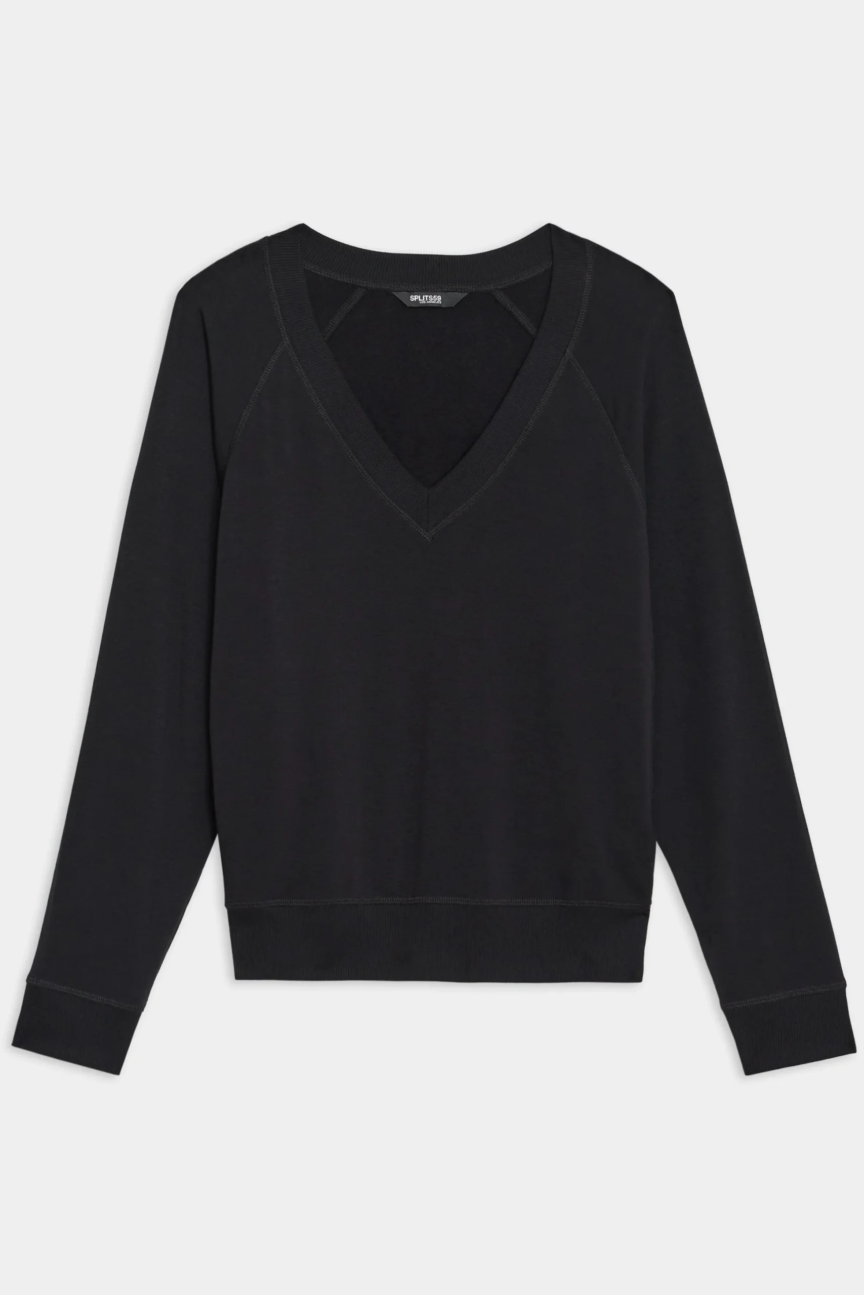 Bennie Fleece V Neck Sweatshirt