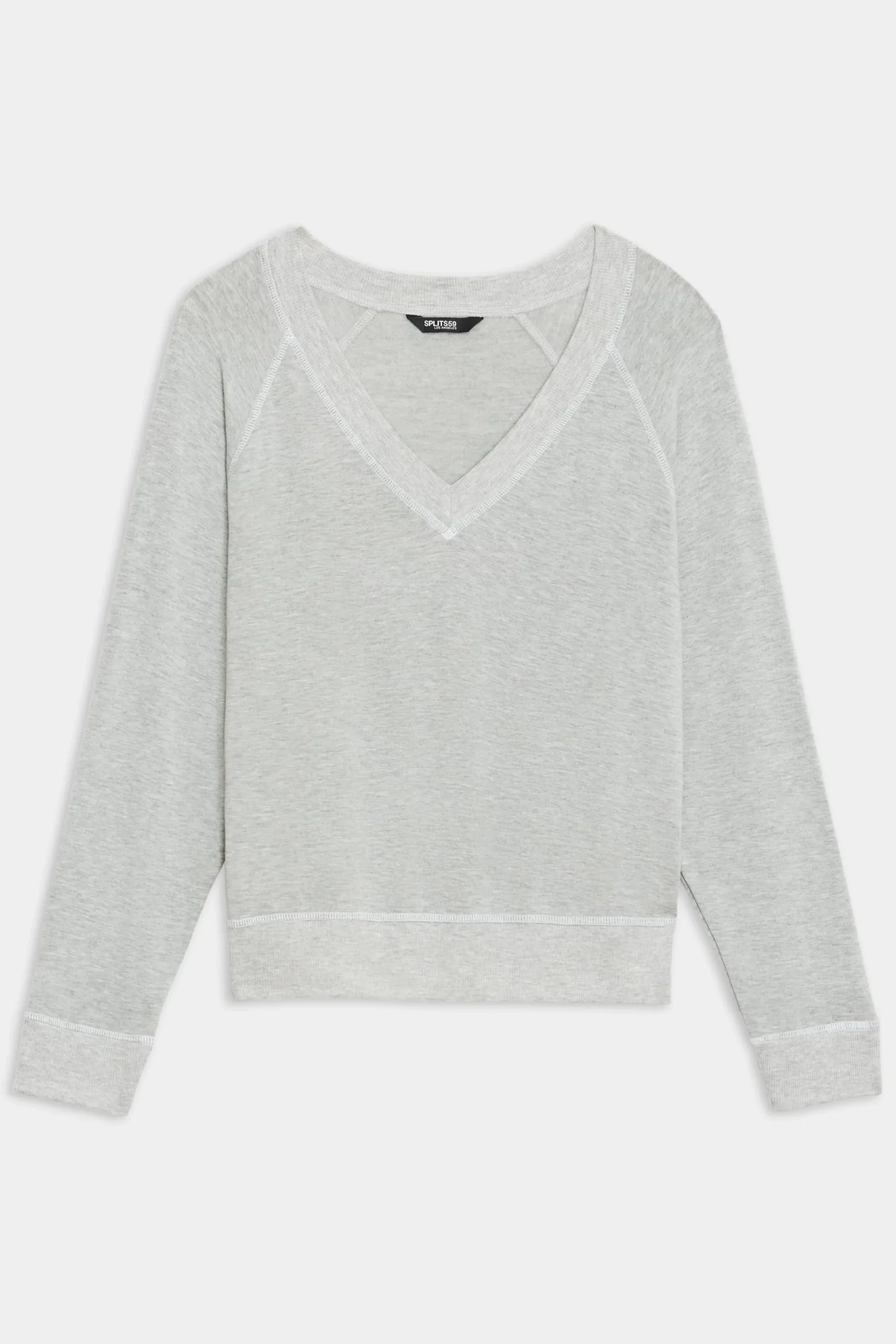 Bennie Fleece V Neck Sweatshirt