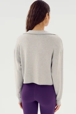 Joan Fleece Polo Sweatshirt