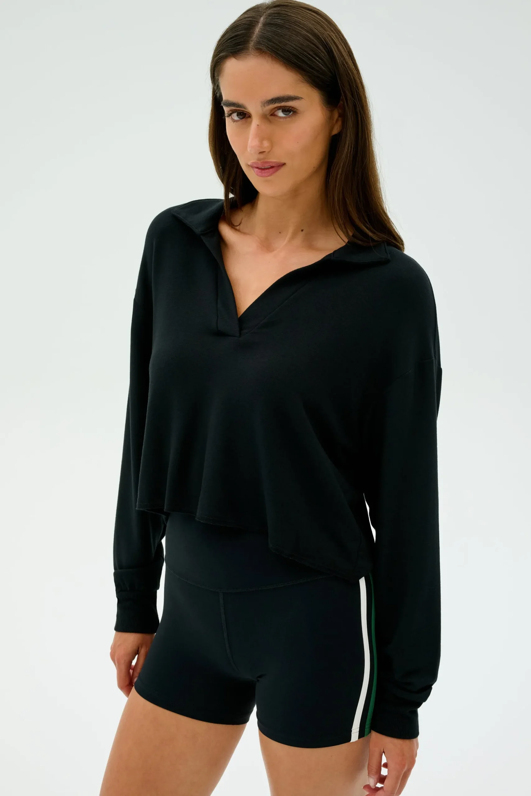 Joan Fleece Polo Sweatshirt