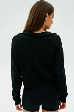 Joan Fleece Polo Sweatshirt