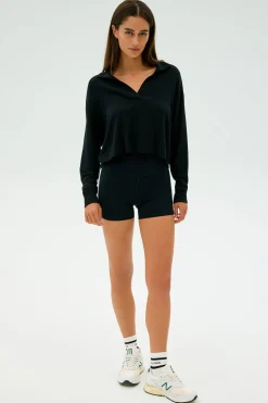 Joan Fleece Polo Sweatshirt