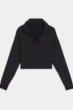 Joan Fleece Polo Sweatshirt