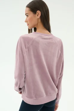 Joy Velour Crewneck