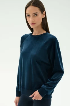 Joy Velour Crewneck