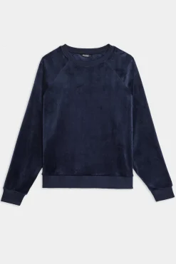 Joy Velour Crewneck