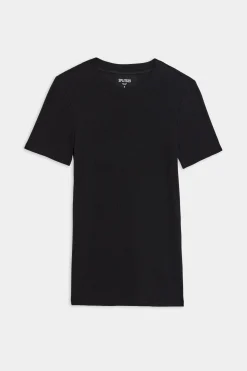 Louise Rib Short Sleeve