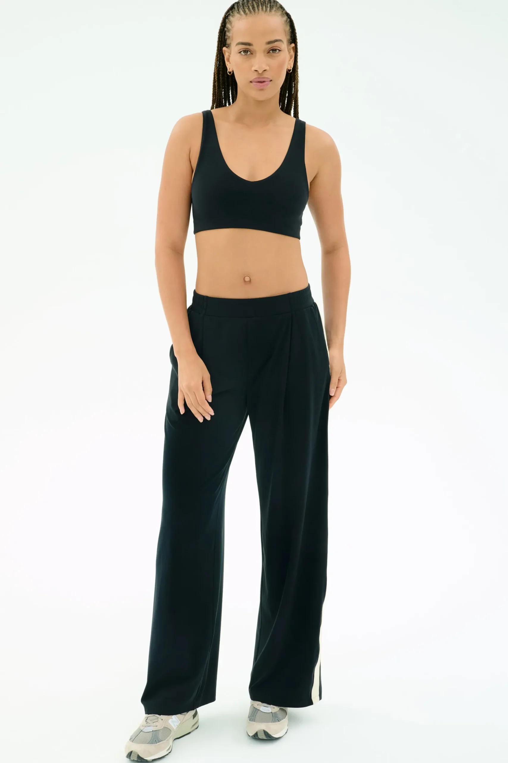 Luca Airweight Trouser with Stripe