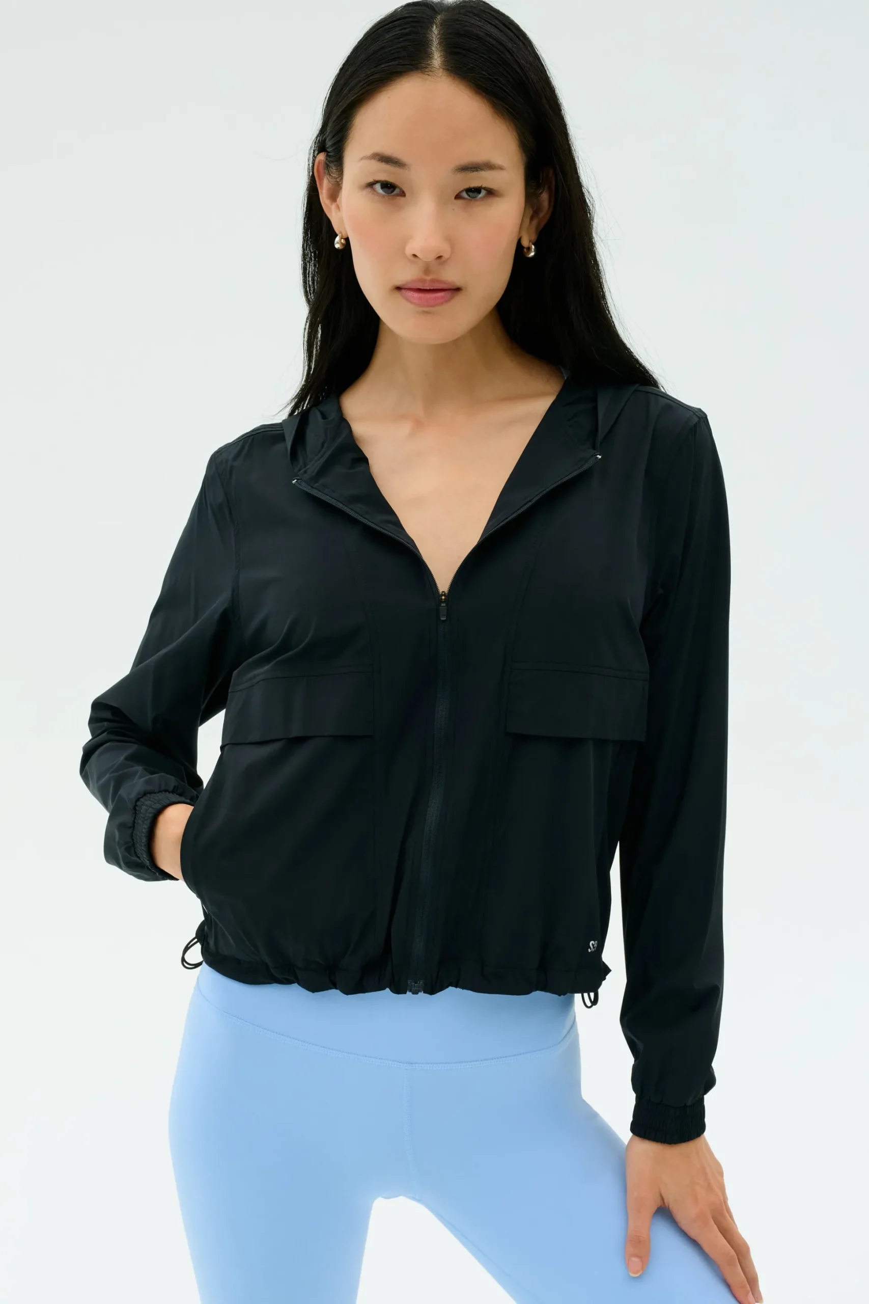 Megan Woven Nylon Jacket