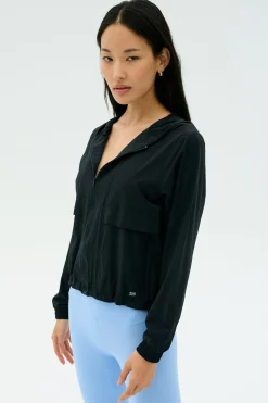 Megan Woven Nylon Jacket