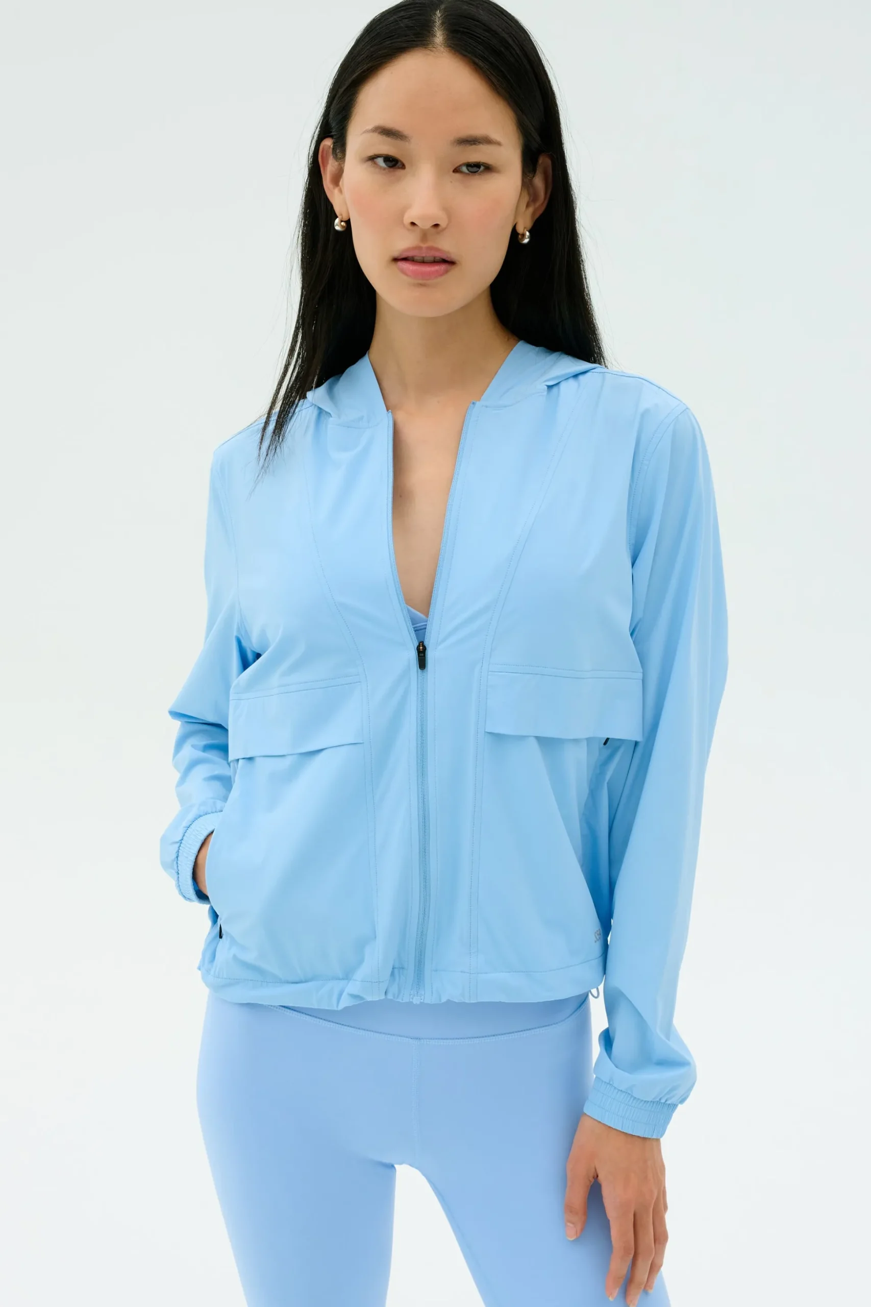 Megan Woven Nylon Jacket