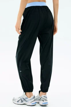 Megan Woven Nylon Jogger