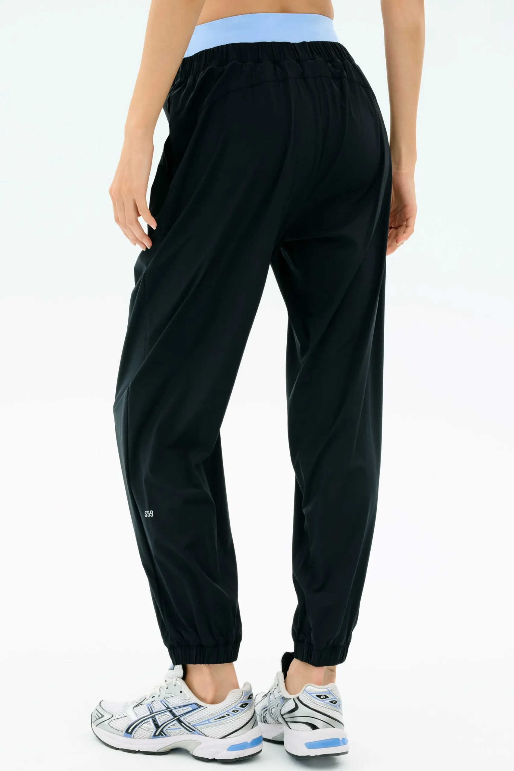 Megan Woven Nylon Jogger
