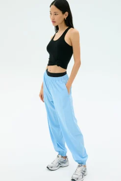Megan Woven Nylon Jogger