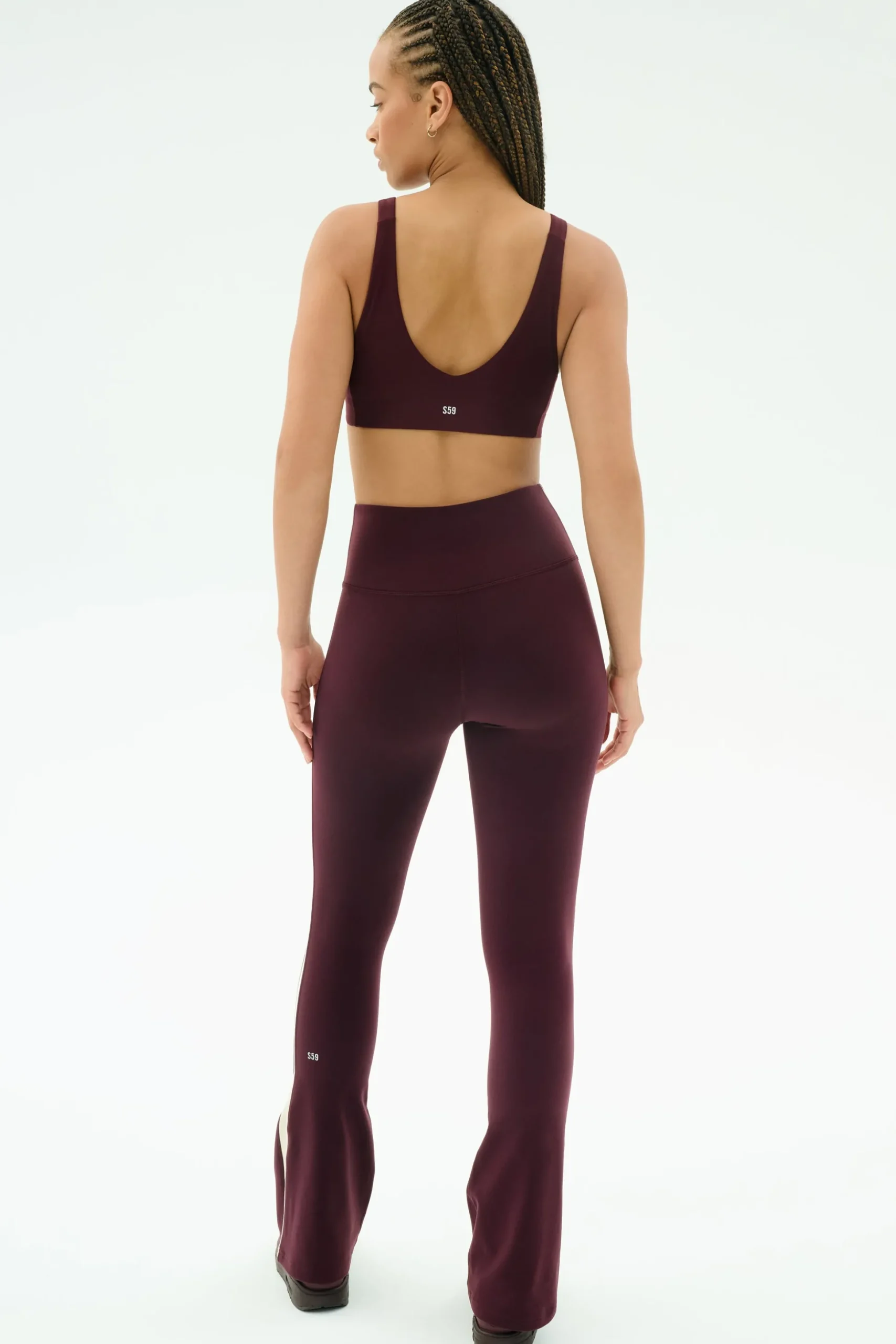 Raquel High Waist Flared Legging